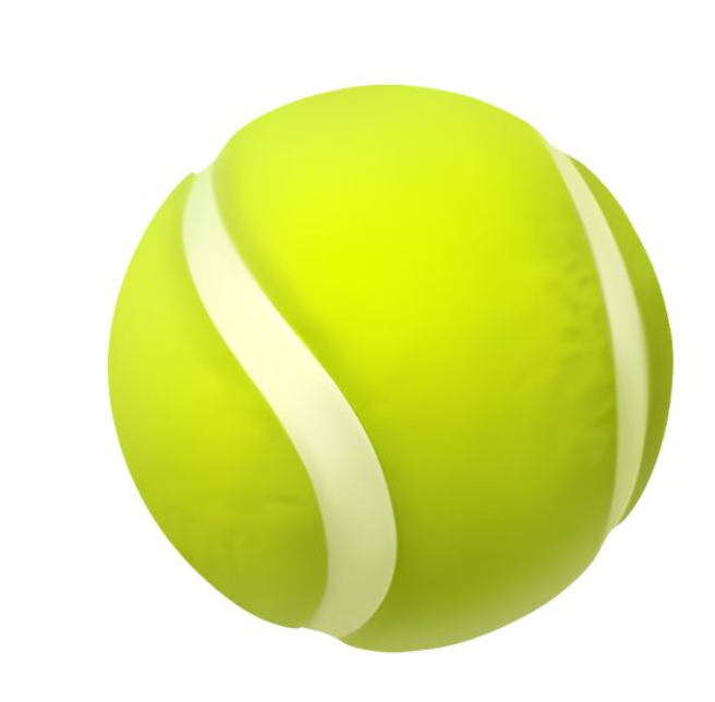 yellow tennis ball