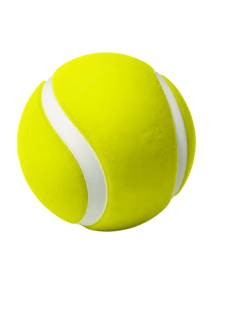 yellow tennis ball
